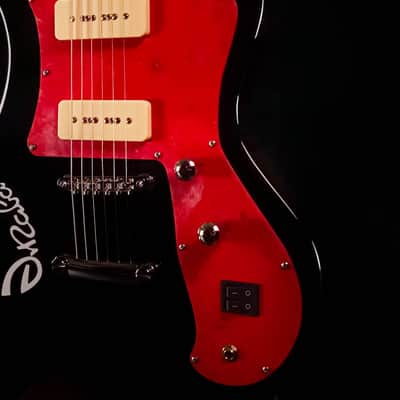Elgava Unica Style Custom Guitar Rare Vintage Retro Electric Guitar image 10