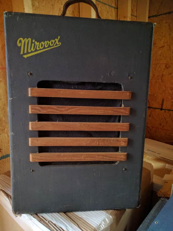 Vintage Mirovox tube amp for project image 1