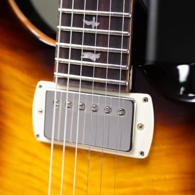 PRS SE David Grissom Solid Body Electric Guitar - McCarty Tobacco Sunburst with Gig Bag image 8