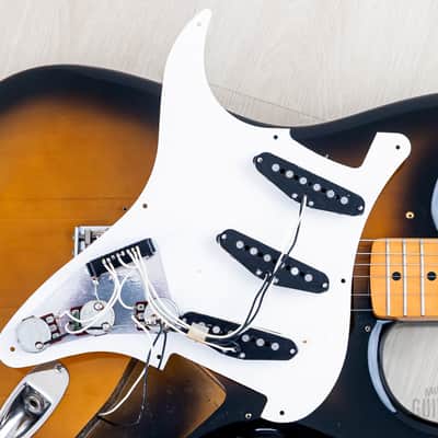1986 Fender Stratocaster ‘57 Vintage Reissue ST57-55 Sunburst Near-Mint w/ Hangtags, Japan MIJ Fujigen image 20