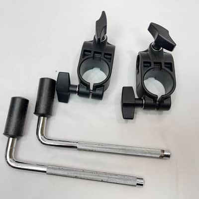 2X Roland MDH-6U V-Drum 1.5 inch Rack Clamp + L Arm - Pad Tom Snare Mount 7U image 2
