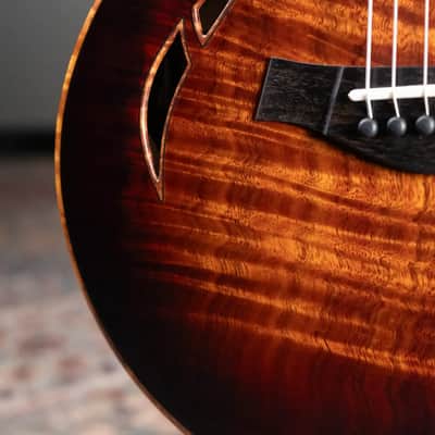 Taylor Custom Shop T5z Custom #C0957 Hawaiian Koa/Shamel Ash Hollow Body Electric Guitar with Hardshell Case image 12