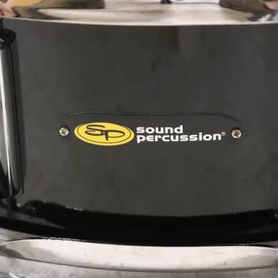 Sound Percussion 5x13" Wood Snare Drum Black image 2