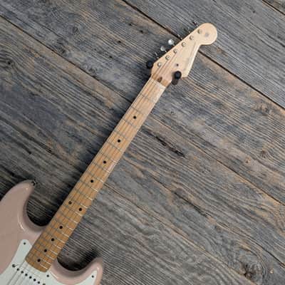Used Fender Custom Shop MVP '56 Stratocaster Journeyman Relic - Trans Shell Pink image 2