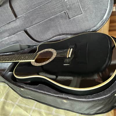 Esteban American Legacy Acoustic/Electric Original case, Candy and Autographed COA 2000’s - Midnight Steel image 9