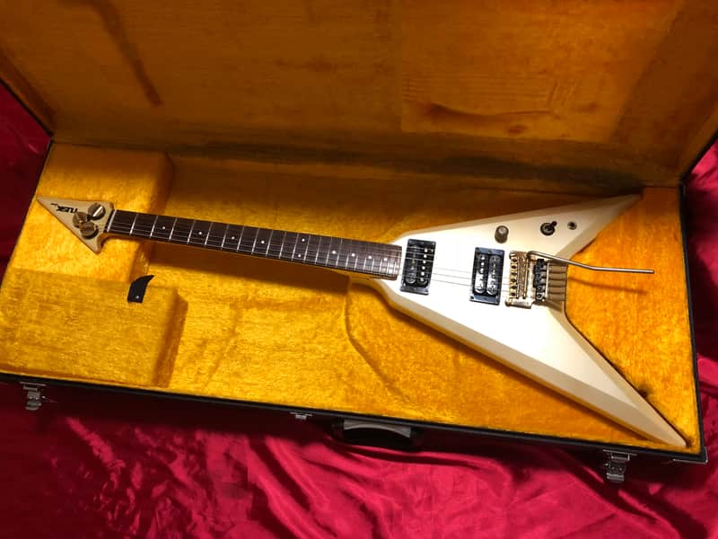 Greco TUSK By Greco GTV-55 White Japan Vintage 1984 Electric | Reverb
