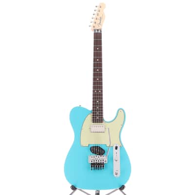 Fender Custom Shop Telecaster Pro NOS with Floyd Rose - Taos Turquoise, Premium Setup (X6) (86845) image 5