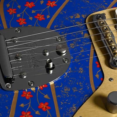 Fender Custom Shop Jazzmaster "Blue with Red & Gold" Thorn / Gallenberger Project 2022 image 14