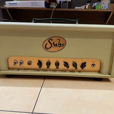 Suhr Badger 30 30-Watt Guitar Amp Head Vintage Cream image 8