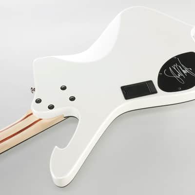 Ibanez Sharlee D'Angelo Signature 4 String Electric Bass - Pearl White (SDB3PW) image 5