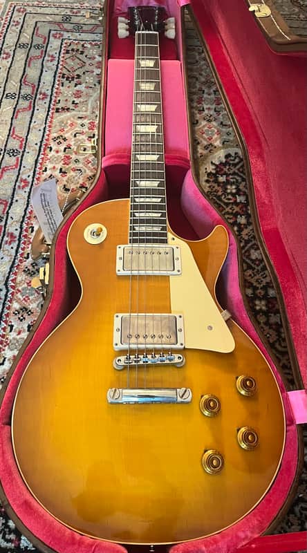 2024 Gibson Les Paul 1959 Custom Shop Murphy Lab ‘59 Reissue 2024 - Light Aged Lemon Burst image 1