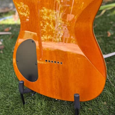 Fender Special Edition Custom Telecaster FMT HH - Amber w/ Gator Case image 4