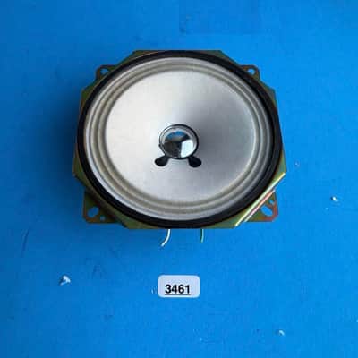 CASIO LK-92TV Keyboard Part: Sanyo 4.5" Speaker 4Ohms 3W White Woofer [Pair] image 3