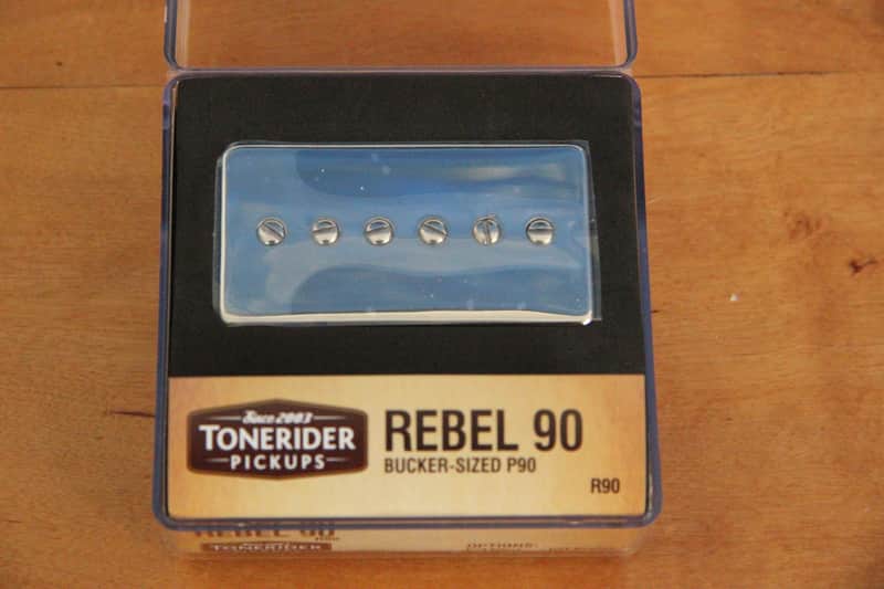TONERIDER REBEL 90 Neck R90 Bucker NICKEL SILVER Alnico II SCATTERWOUND P90 7.9k Top Quality ! image 1