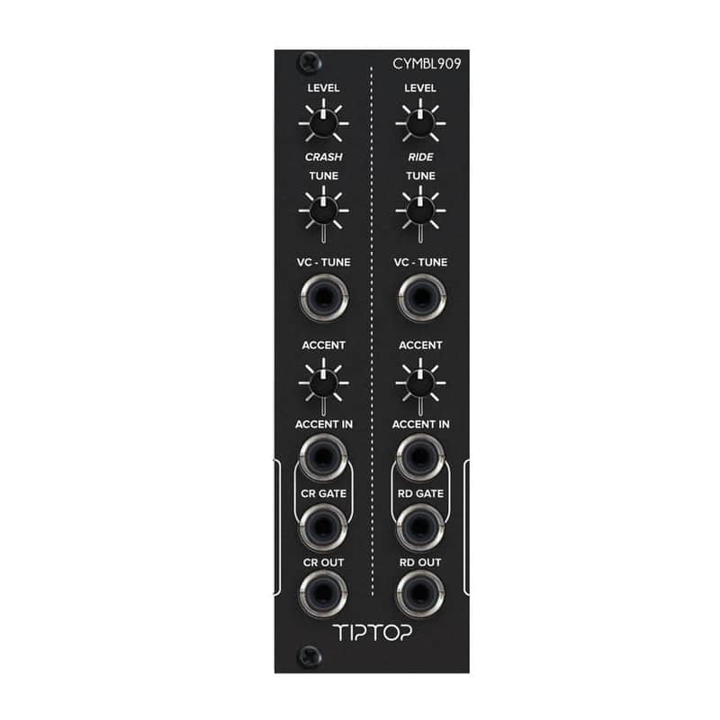 TIPTOP AUDIO CYMBL909 (CR909) BLACK : BRAND NEW :  [DETROIT MODULAR] image 1
