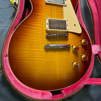 Gibson Custom Shop 60th Anniversary '60 Les Paul Standard #001548 Reissue V2 2020 - Tomato Soup Burst image 2