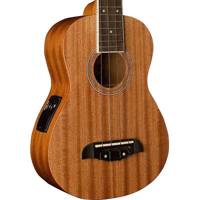 Oscar Schmidt OU2E All Mahogany Concert Size 4-String Acoustic-Electric Ukulele image 2