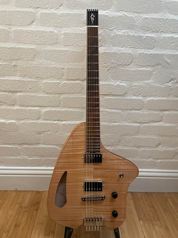 Forshage Orion Hollow Body 2023 - Flame Maple / Mahogany image 1