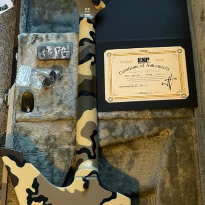 ESP Custom Shop Snakebyte Camo Satin James Hetfield ESP Signature Series aus meiner Sammlung: wie neu, ungespielt image 7