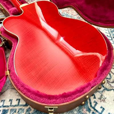 1998 Gibson L5-CT "FIGURED CHERRY RED" Custom Historic Series + OHSC image 16