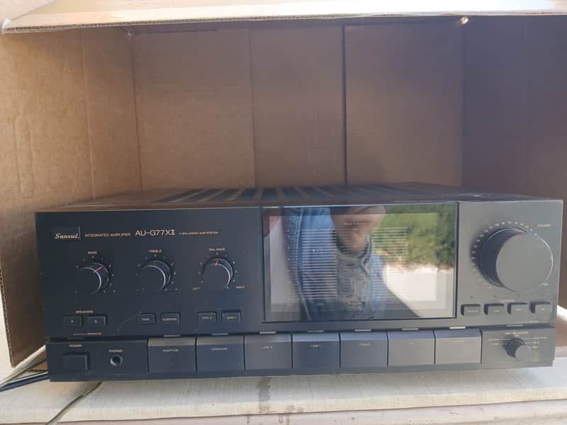 High Quality Sansui AU-G77X II Integrated Amplifier 1980s image 1