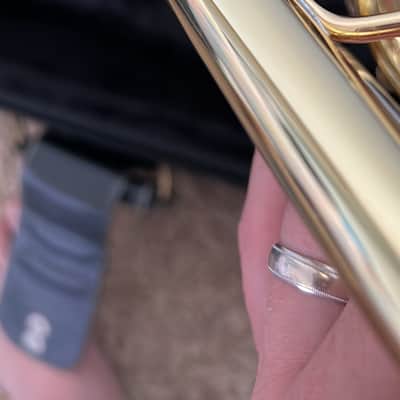 Yamaha YTR-8445II Xeno C Trumpet 2010s - Lacquered Brass image 10