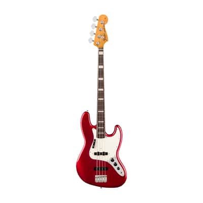 Fender Vintera III Early '70s Jazz Bass Rosewood - Candy Apple Red image 2