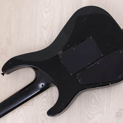 2002 Jackson Stars Soloist SL-J2 Neck Through Guitar Black w/ Seymour Duncan, Floyd Rose & Case image 15