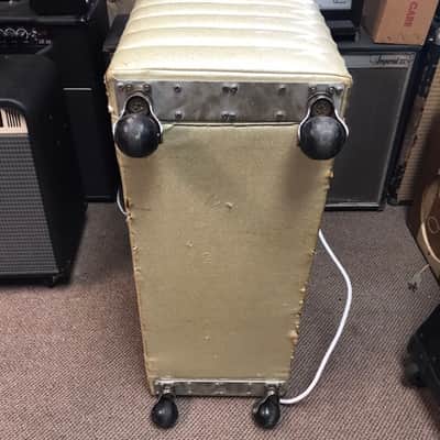 Kustom K-100 2 x 12" Combo Amp 1970's Champagne Sparkle Tuck and Roll image 8