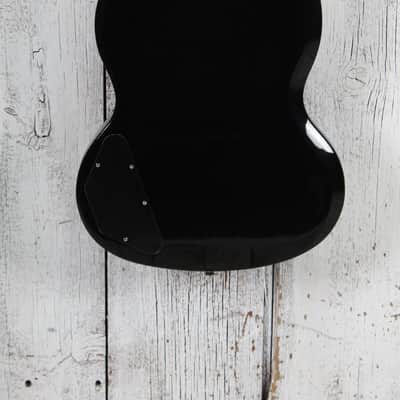 Epiphone SG Standard Solid Body Electric Guitar Ebony Finish with Gig Bag image 8