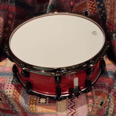 SSS Solid Shell Shop Custom Snare Drum 2026 - Red image 11