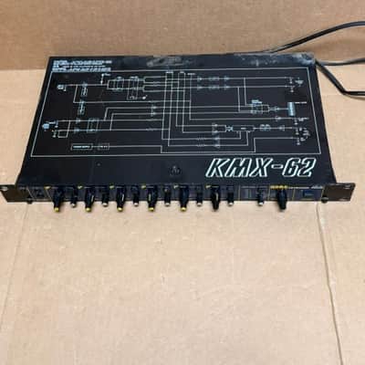 Vintage Korg KMX-62 6-Channel Keyboard Mixer - 1U Rackmount - Good Condition image 9