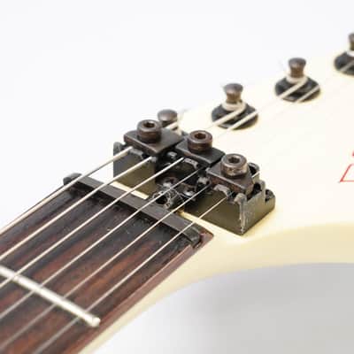 Westone Dynasty Flying V Pinstripe MIJ Guitar w/ EMG Pickups & Case #46450 image 25