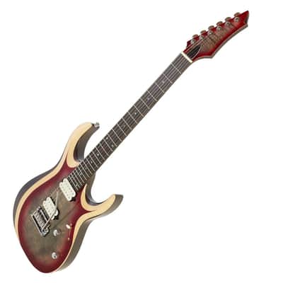 Cort X700 Duality II Electric Guitar in Lava Burst image 7
