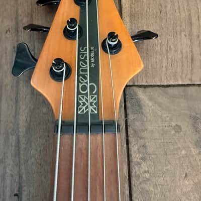 1999 Modulus Genesis 5 (Michael Tobias collab.) – Custom for Bobby Sheehan (Blues Traveler) – Family Owned image 4