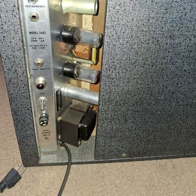 Silvertone Model 1482 5-Watt 1x12 Guitar Combo 1960s - Black image 5