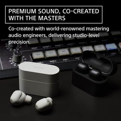 Sony The Best Truly Wireless Noise Cancelling Earbud Silver+1 Yr Warranty Bundle imagen 11