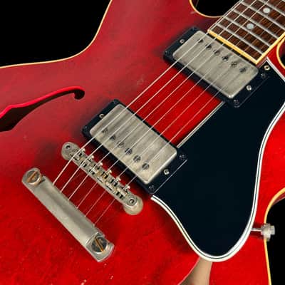 2023 Gibson ES-335 Custom Shop '61 Reissue Murphy Lab Heavy Aged ~ 60's Cherry image 6