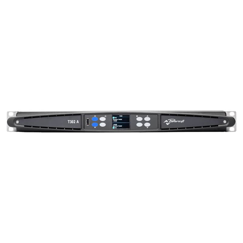 Powersoft Amps T302 A 3000-Watt 2-Channel Amplifier with DSP - Mint, Open Box - Used - Like New image 1