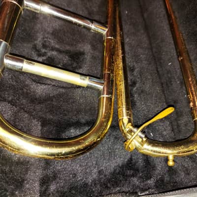 Reynolds Medalist Trombone, USA, Brass, with case and mouthpiece image 3