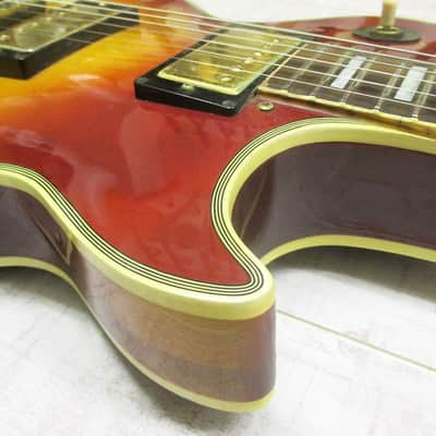 Greco 1977 EG800CR Les Paul Custom Ebony Fretboard Used Electric Guitar MIJ image 9