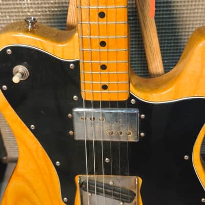 Fender Telecaster Custom with Maple Fretboard 1978 Natural image 1