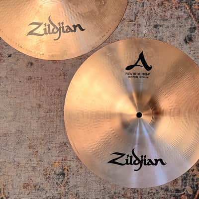 Zildjian New Beat Hihats 14” Hand Picked!  CRISP CLEAN Tone! 968 1340 g Why Pay $520? image 4