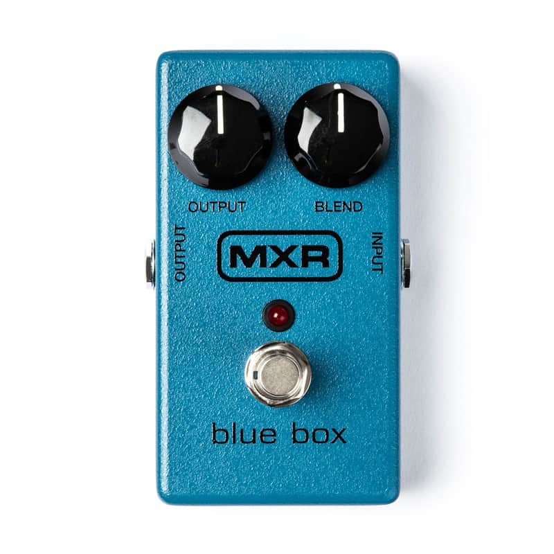 MXR M103 Blue Box Octave Fuzz Guitar Effect Pedal image 1