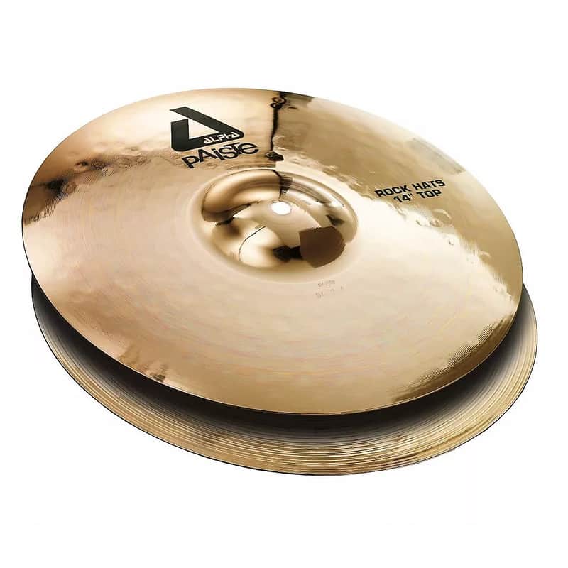 Paiste 14" Alpha Rock Hi-Hat Cymbals (Pair) 2010 - 2016 image 1