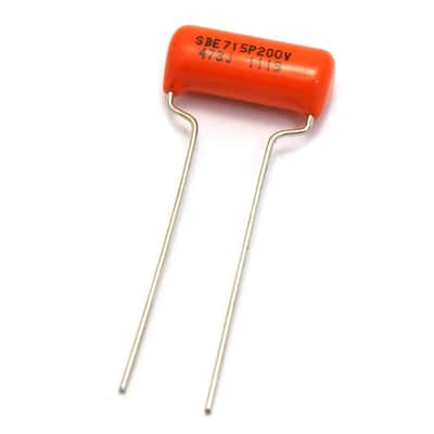 CAP-OD47 (1) Sprague Orange Drop .047mfd Tone Cap Capacitor for 200v Guitar & Bass