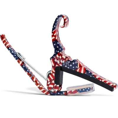Kyser Acoustic Guitar Capo Stars & Stripes image 1