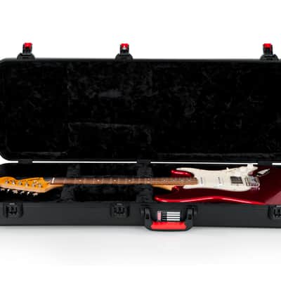 Gator Cases Molded Flight Case For Strat/Tele Style Electric Guitars With TSA Approved Locking Latch (GTSA-GTRELEC) image 3