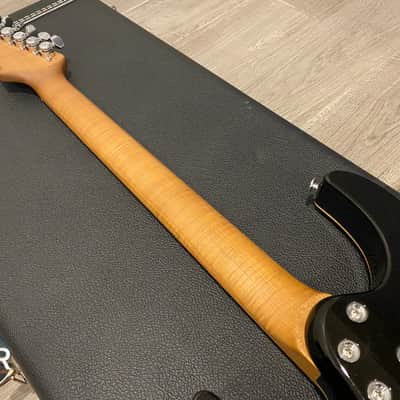 Suhr Modern Custom, Black Metallic, Roasted Maple Neck! image 8
