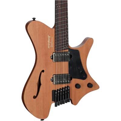 Strandberg Saelen Jazz NX 6 Electric Guitar (with Gig Bag), Natural image 8